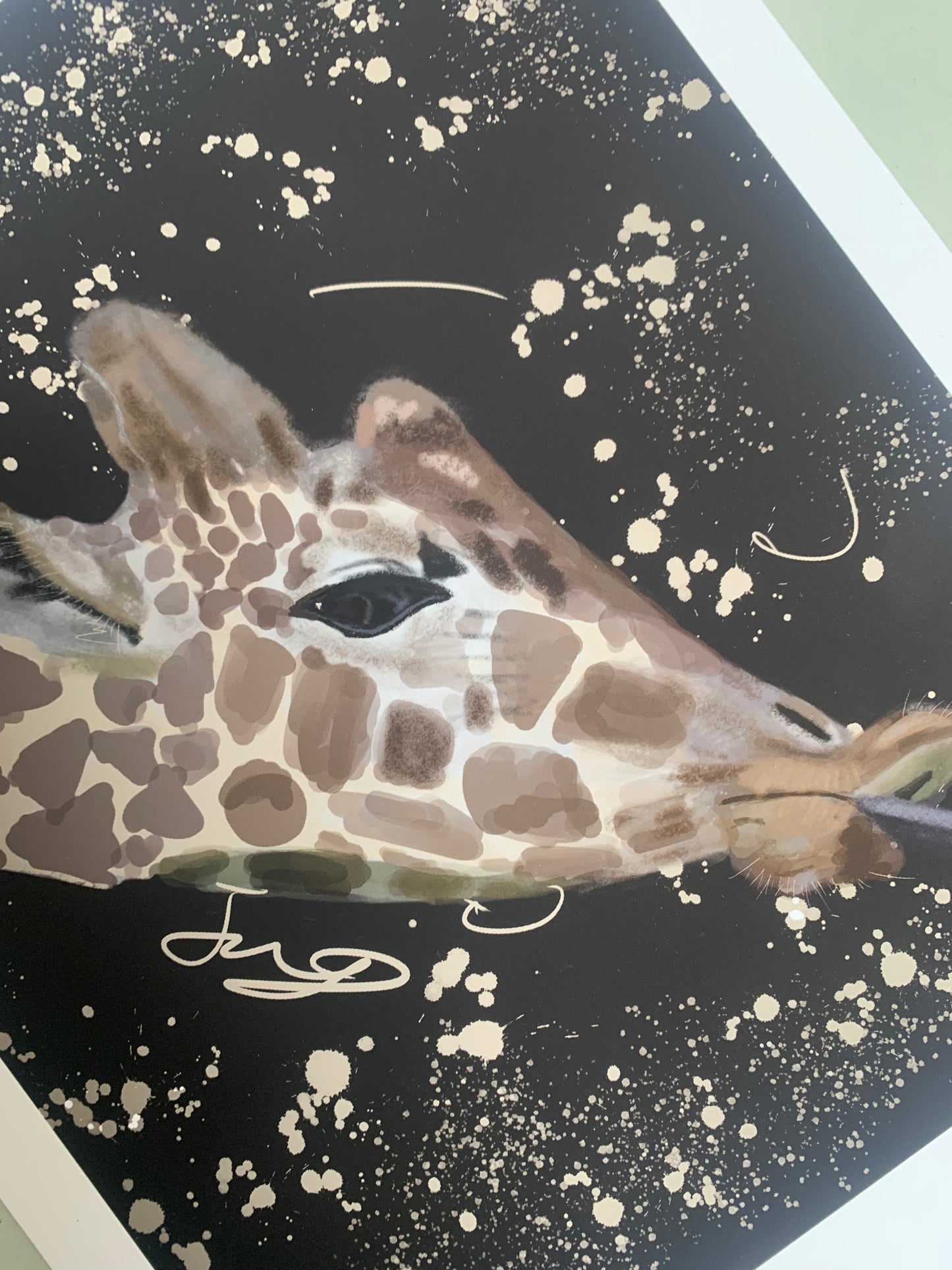 A4 Print: Whimsy Speckles