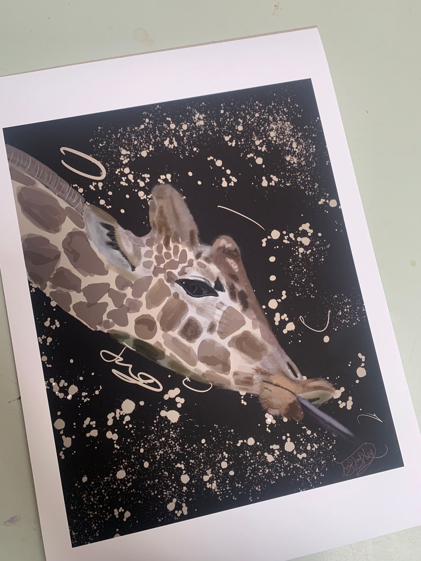 A4 Print: Whimsy Speckles
