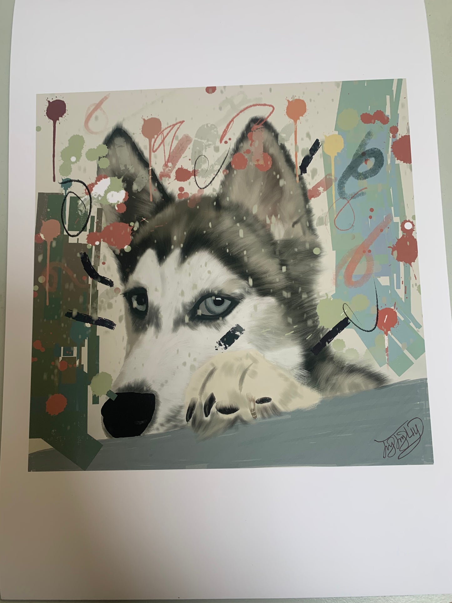 A4 Print: Just a Bite