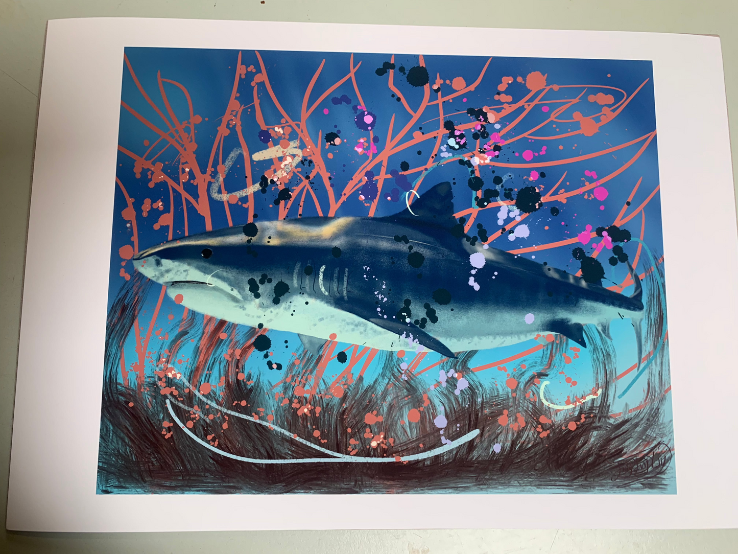 A4 Print: Silent Sentinels: Guardians of the Deep