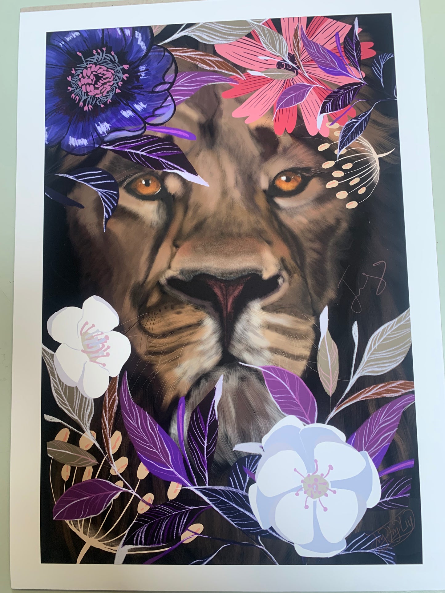 A4 Print: Guardian of the Nature