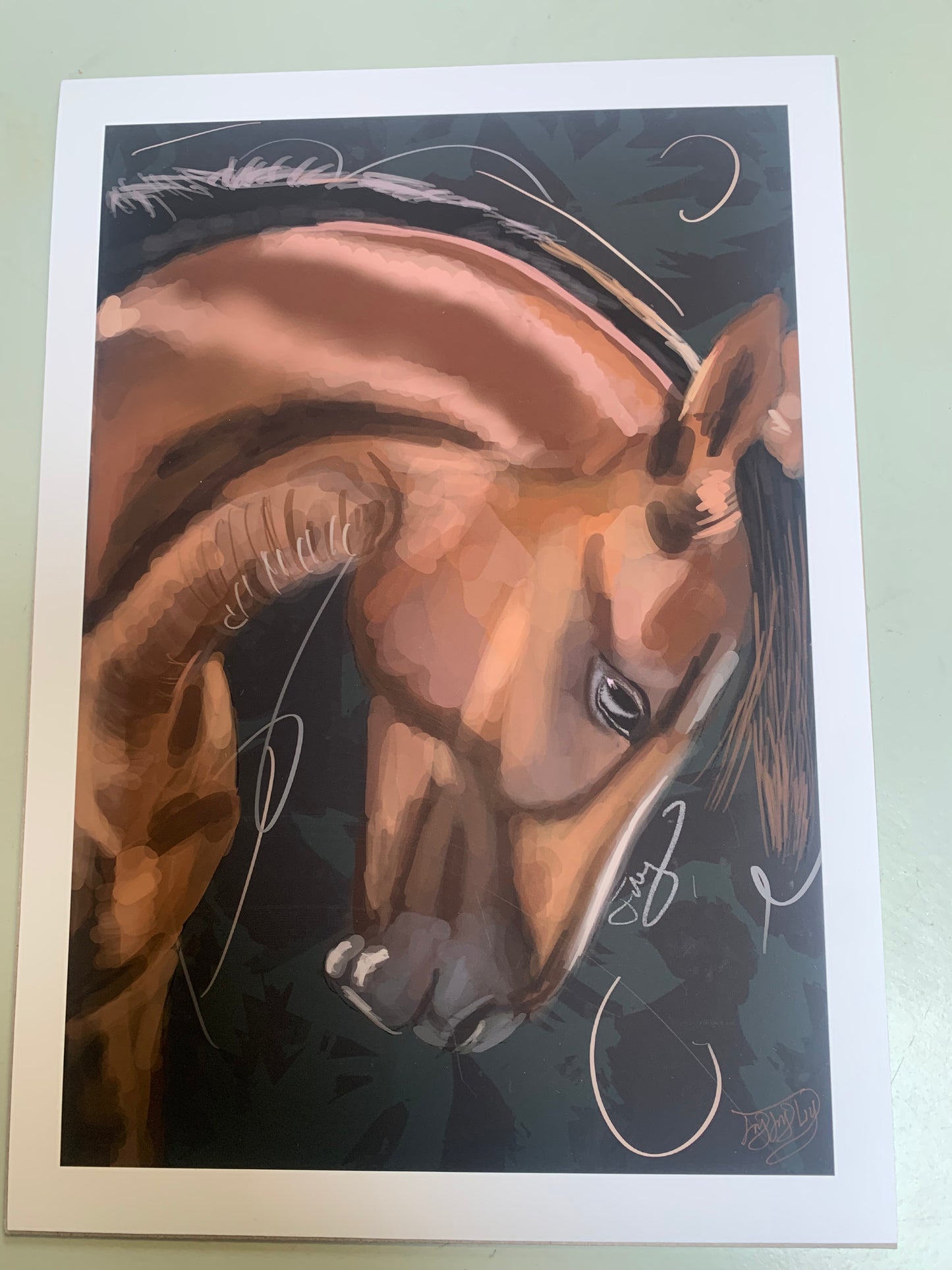 A4 Print: Gentle Solace (Hahnemuhle Bamboo 290gsm)