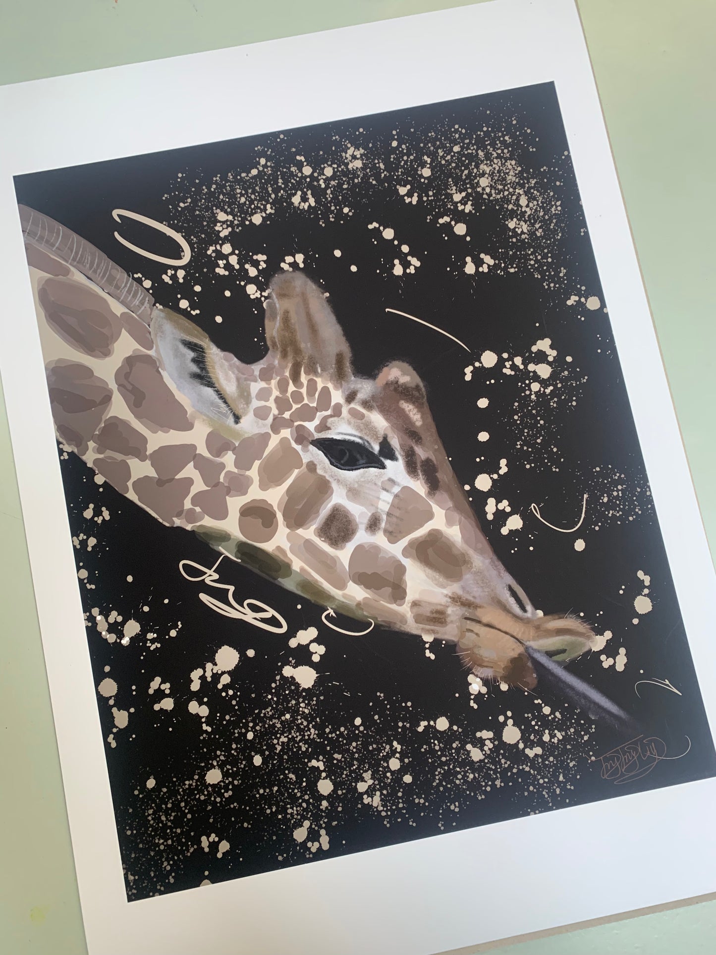 A3 Print: Whimsy Speckles