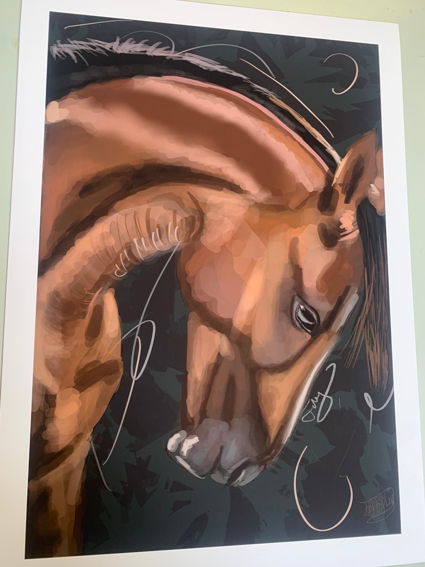 A4 Print: Gentle Solace