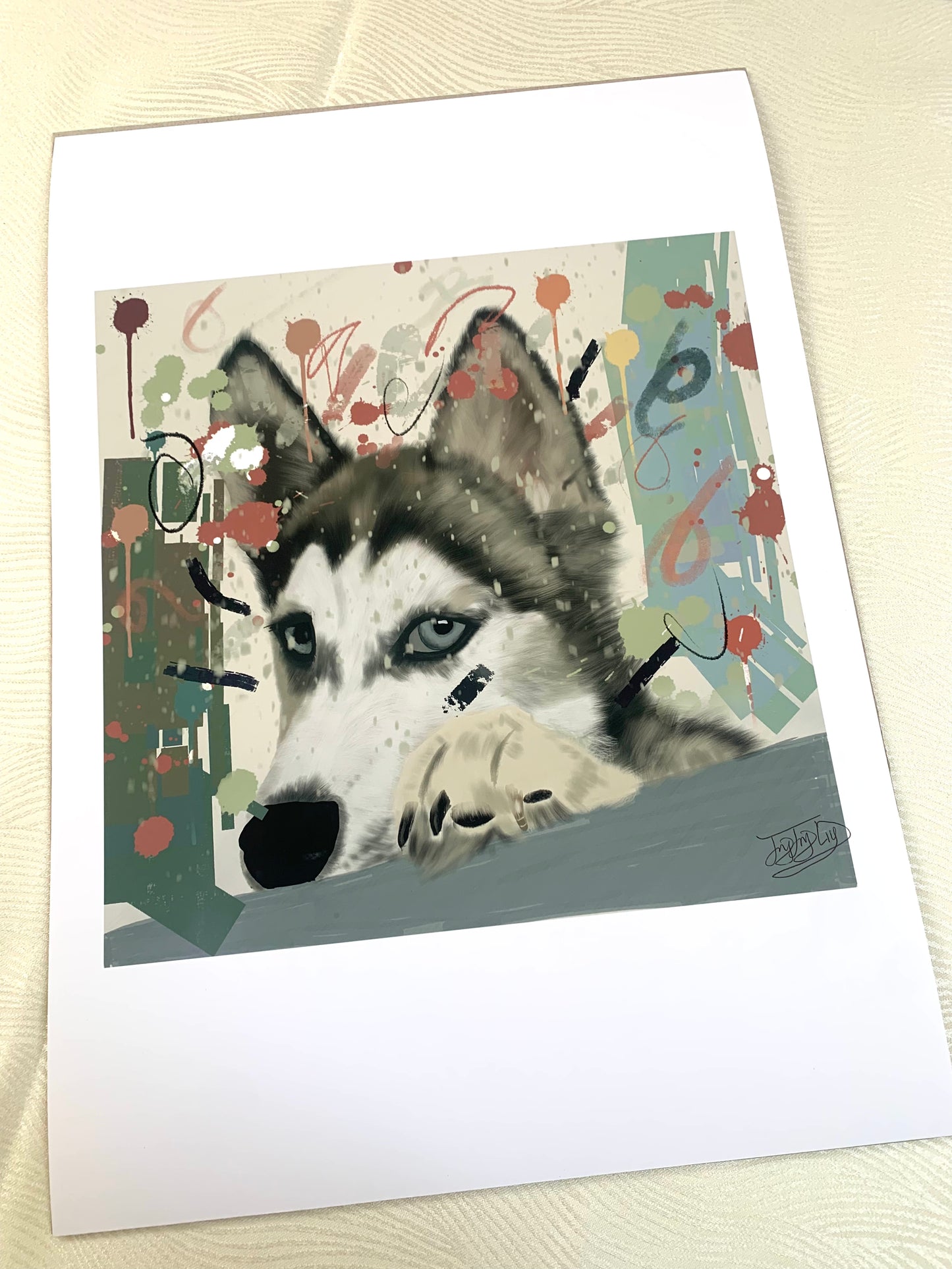A3 Print: Just one bite