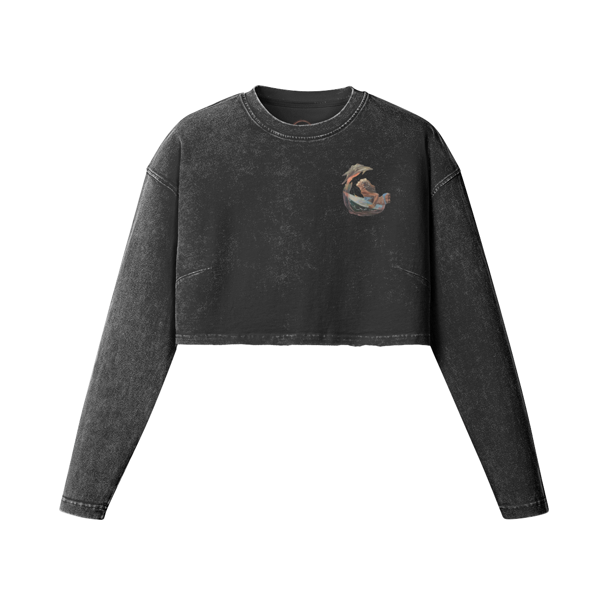 Long Sleeve Crop Top: Harmony in Motion
