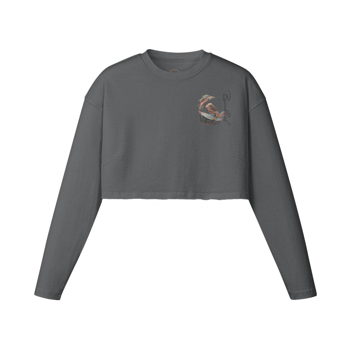 Long Sleeve Crop Top: Harmony in Motion