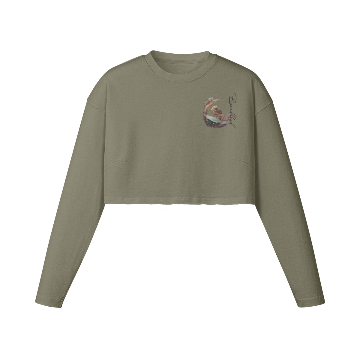 Long Sleeve Crop Top: Harmony in Motion