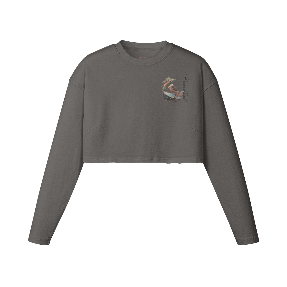 Long Sleeve Crop Top: Harmony in Motion