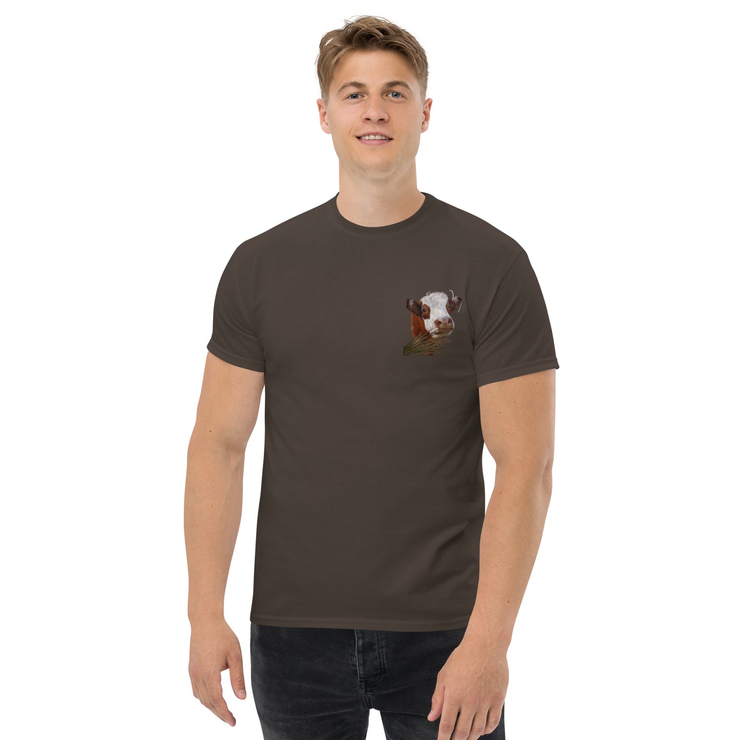 Unisex classic tee: Moo-nlight Snack