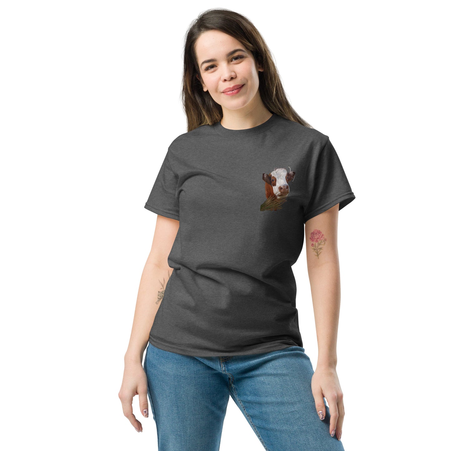 Unisex classic tee: Moo-nlight Snack