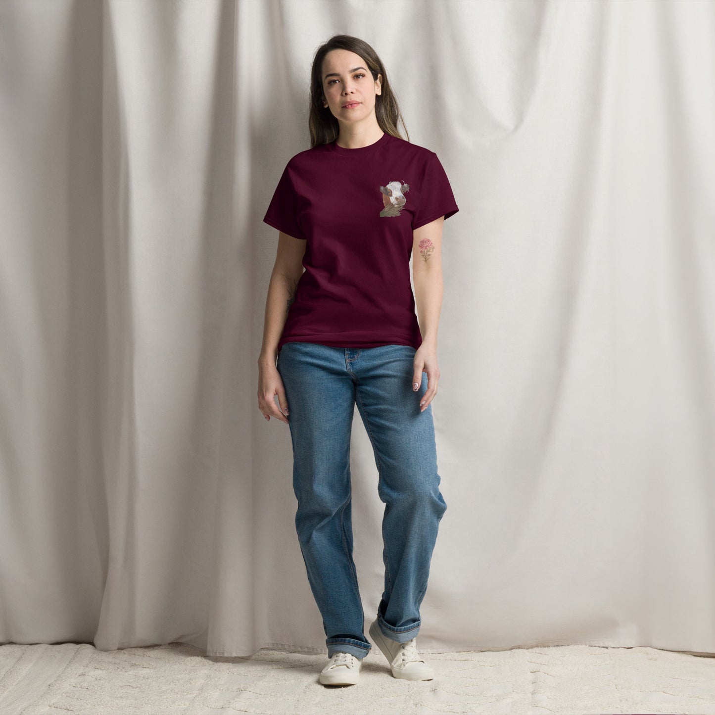 Unisex classic tee: Moo-nlight Snack