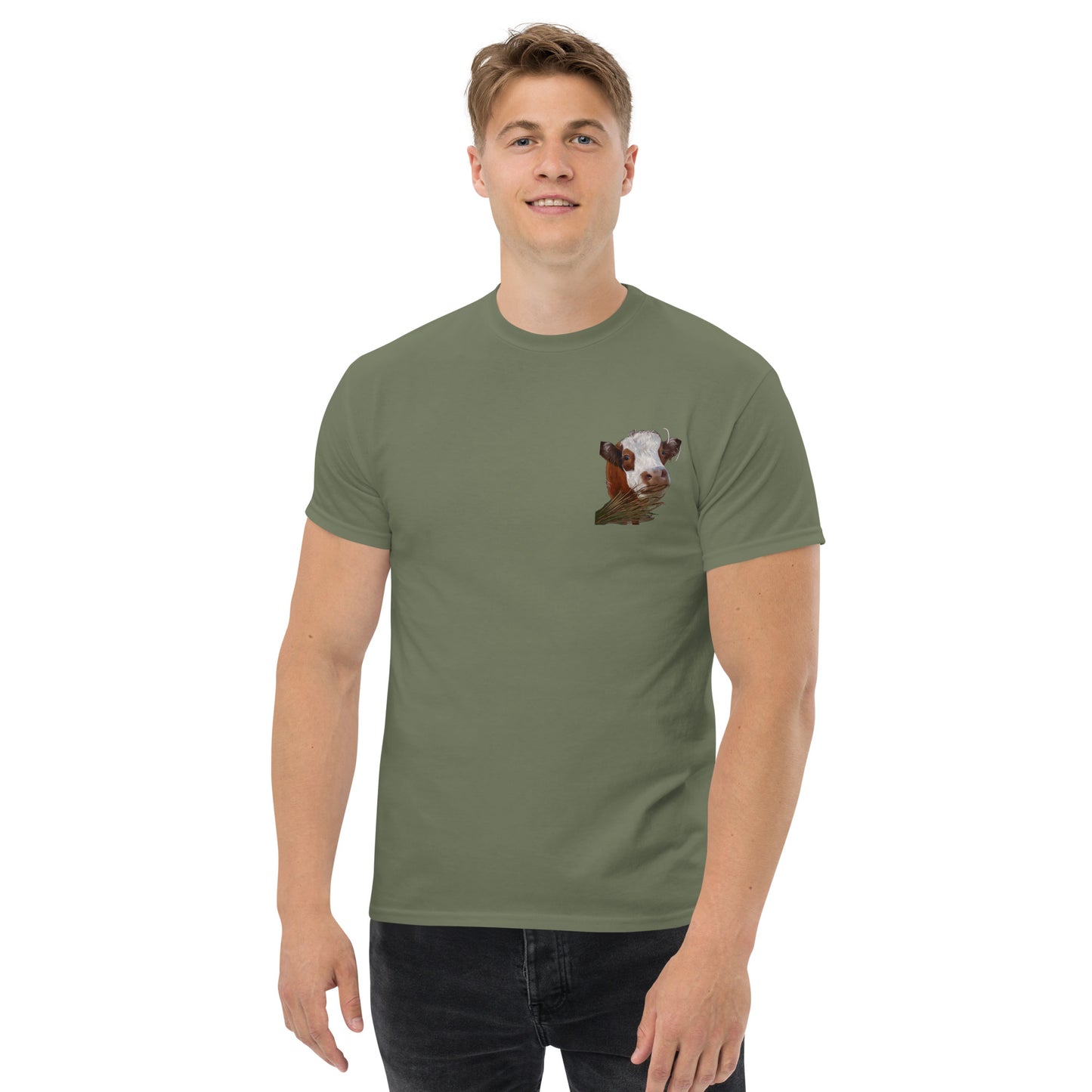 Unisex classic tee: Moo-nlight Snack