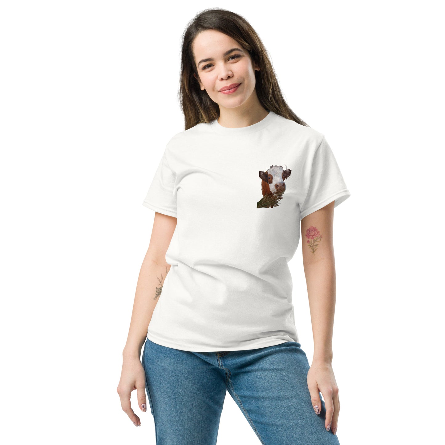 Unisex classic tee: Moo-nlight Snack