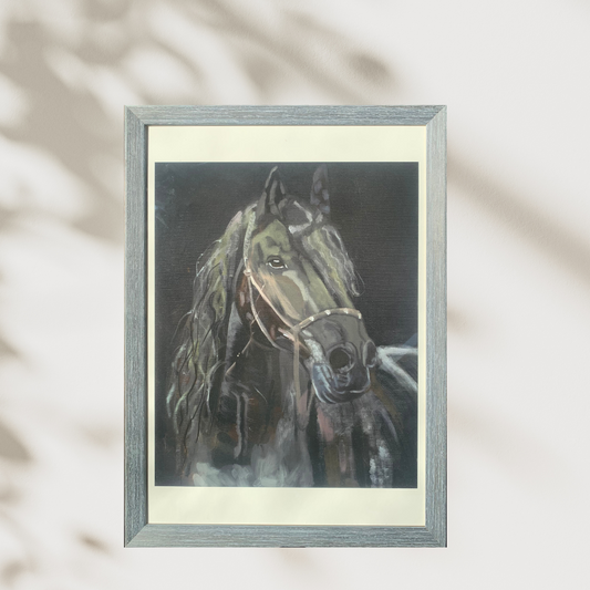 A3 Framed Print: Dark Night of The Soul