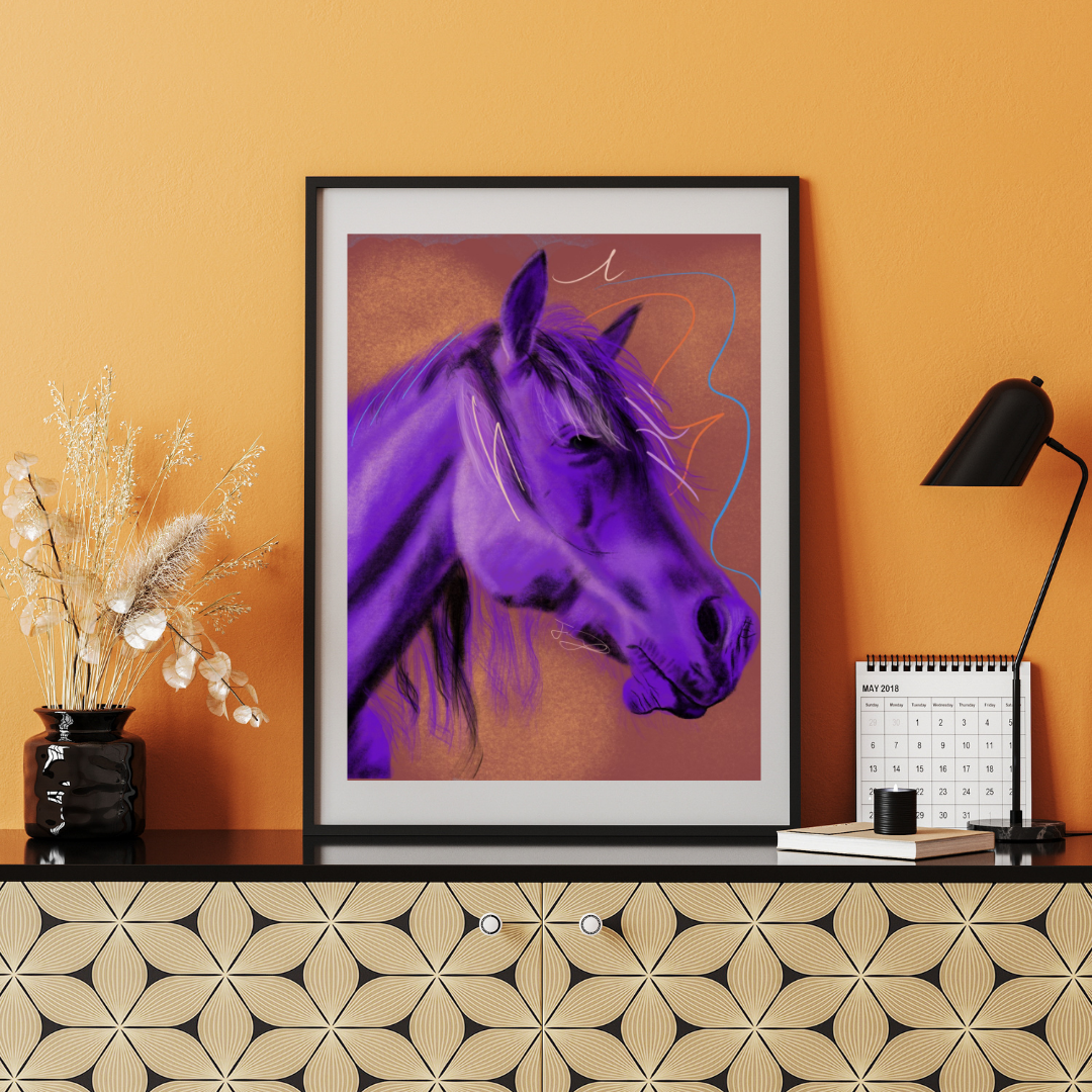 A3 Print: Violet Dream